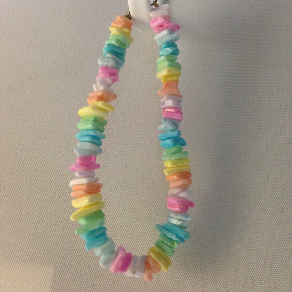 5/$13| ***** Multi Baby Colors Shell / Shell Like Bracelet - Picture 6 of 9